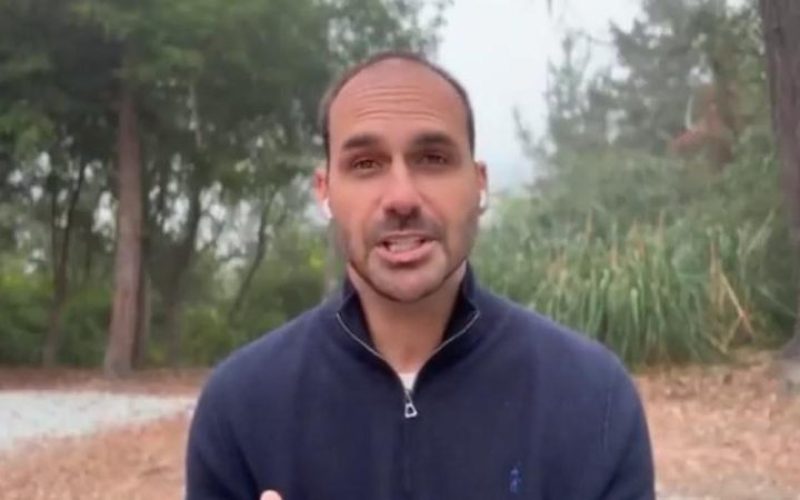 Eduardo Bolsonaro chama Michelle de “imatura” após vídeo sobre racha político no PL