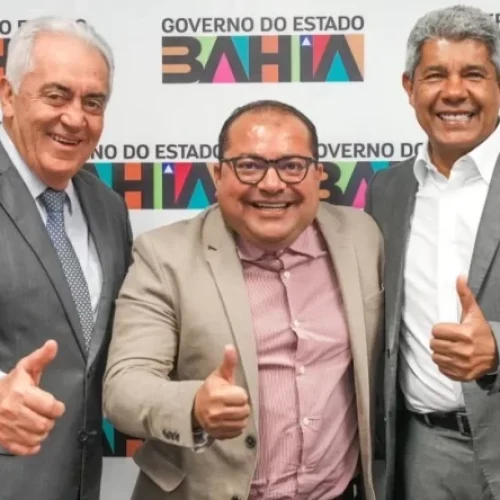 Em reunião com Jerônimo e Otto, deputado Cafu defende obras estruturantes no interior baiano