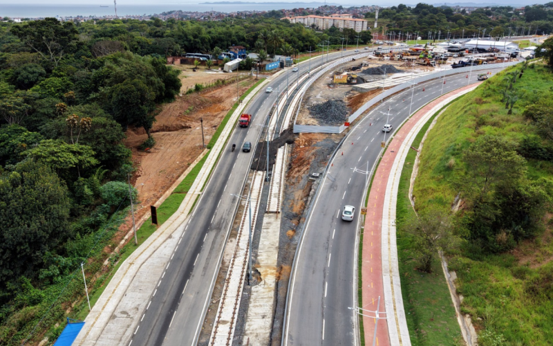 Primeira etapa da duplicação da Estrada do Derba é entregue
