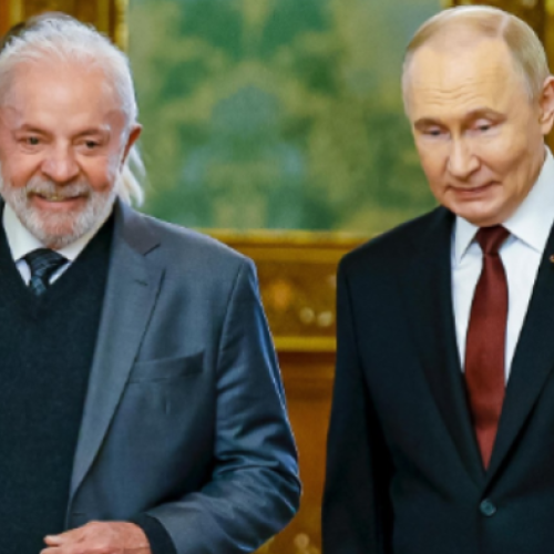 Lula recebe telefonema de Putin e debate sanções dos EUA e guerra na Ucrânia