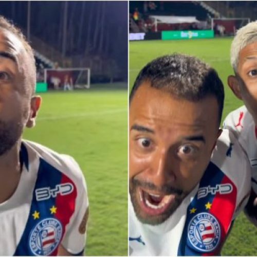 “Aqui é meu salão de festas, era para ser uns 10”: Caio Alexandre provoca Vitória após Bahia vencer Ba-Vi no Barradão; assista