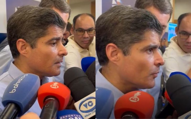 ACM Neto quebra o silêncio sobre encontros com Daniel Vorcaro