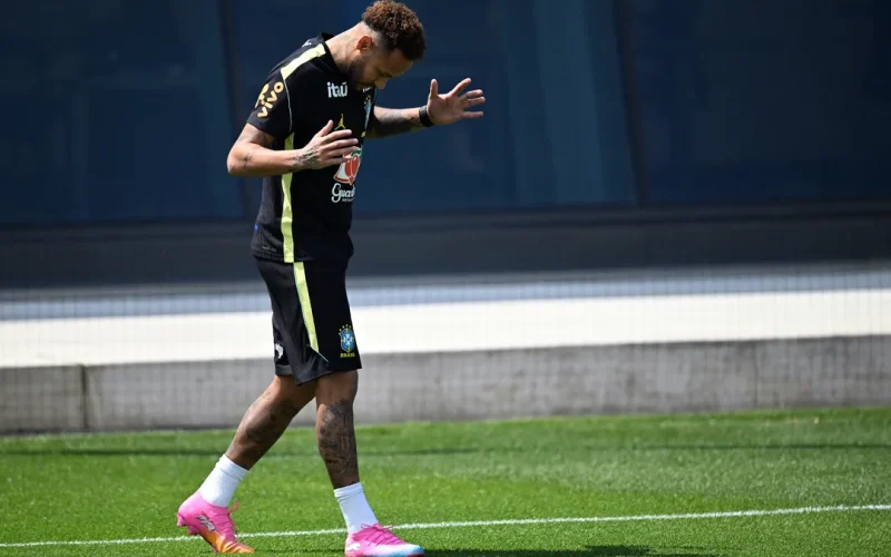Neymar está fora do jogo do Brasil contra Haiti pela Copa do Mundo