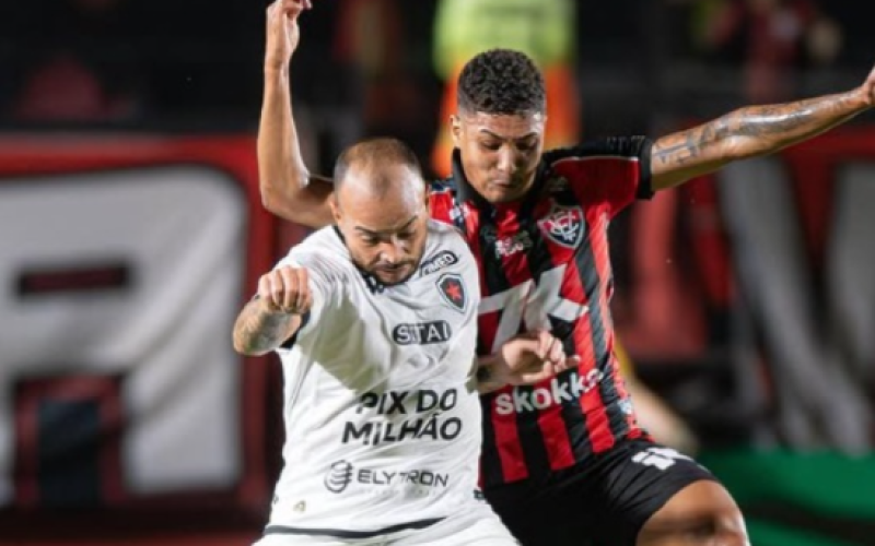 Vitória sai na frente, mas sofre virada do Botafogo-PB no Barradão na estreia pela Copa do Nordeste