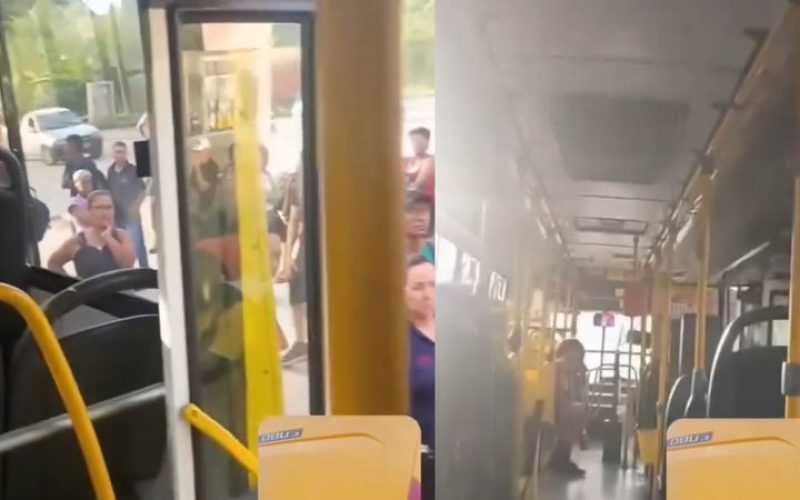Passageira denuncia descaso de empresa de ônibus após veículo quebrar no meio do percurso